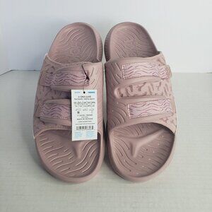 New Hoka Gender Inclusive Ora Luxe Slide Sandals - 16 Women's / 14 Men's - $80